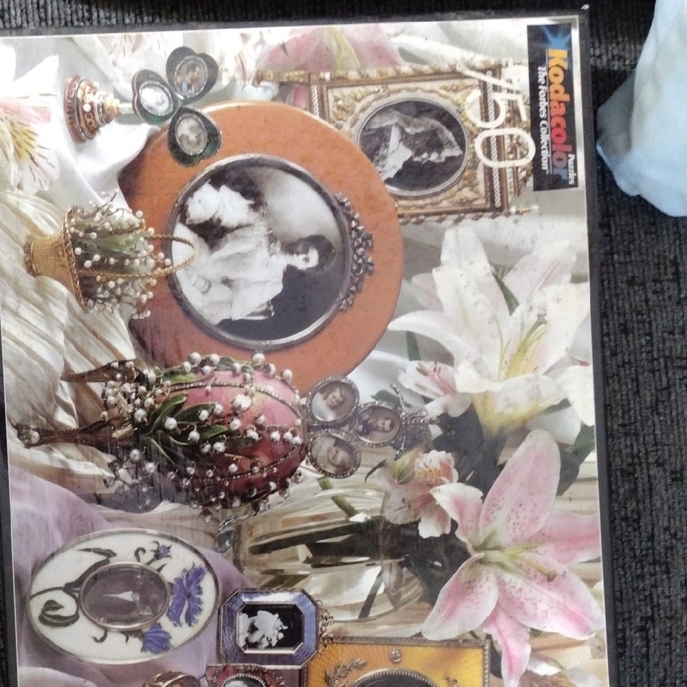 Kodak The forbes Collection Vintage Floral and Portrait Puzzle